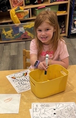 Jr Scientists pre-K child